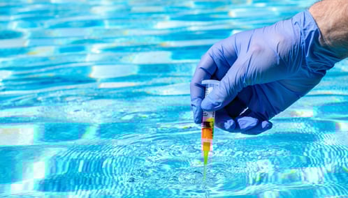Dye-testing-pool-liner