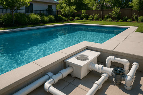 suburban backyard